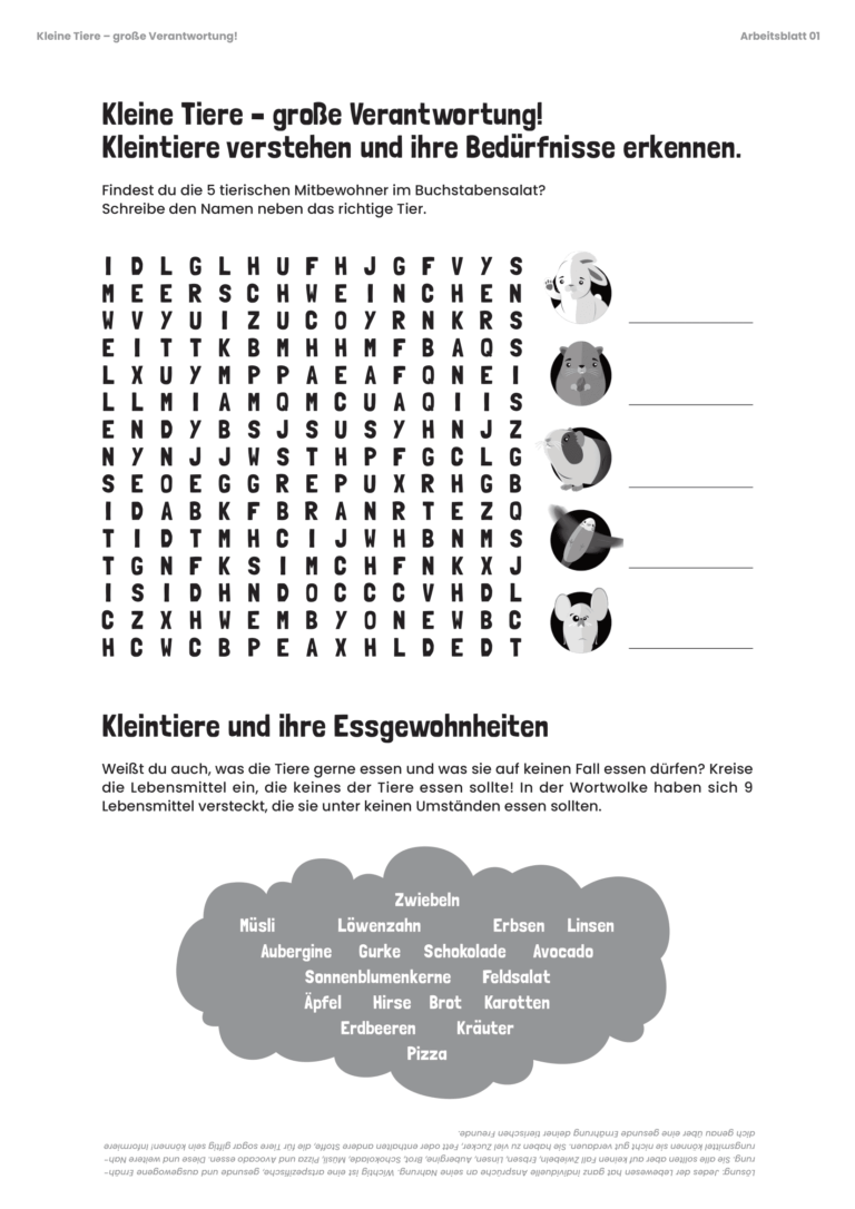 Kostenloses Unterrichtsmaterial Zum Thema Tierethik