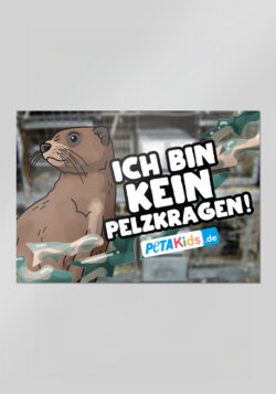 Spruch: Ich bin kein Pelzkragen!