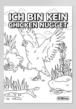 Ausmalbild Huhn