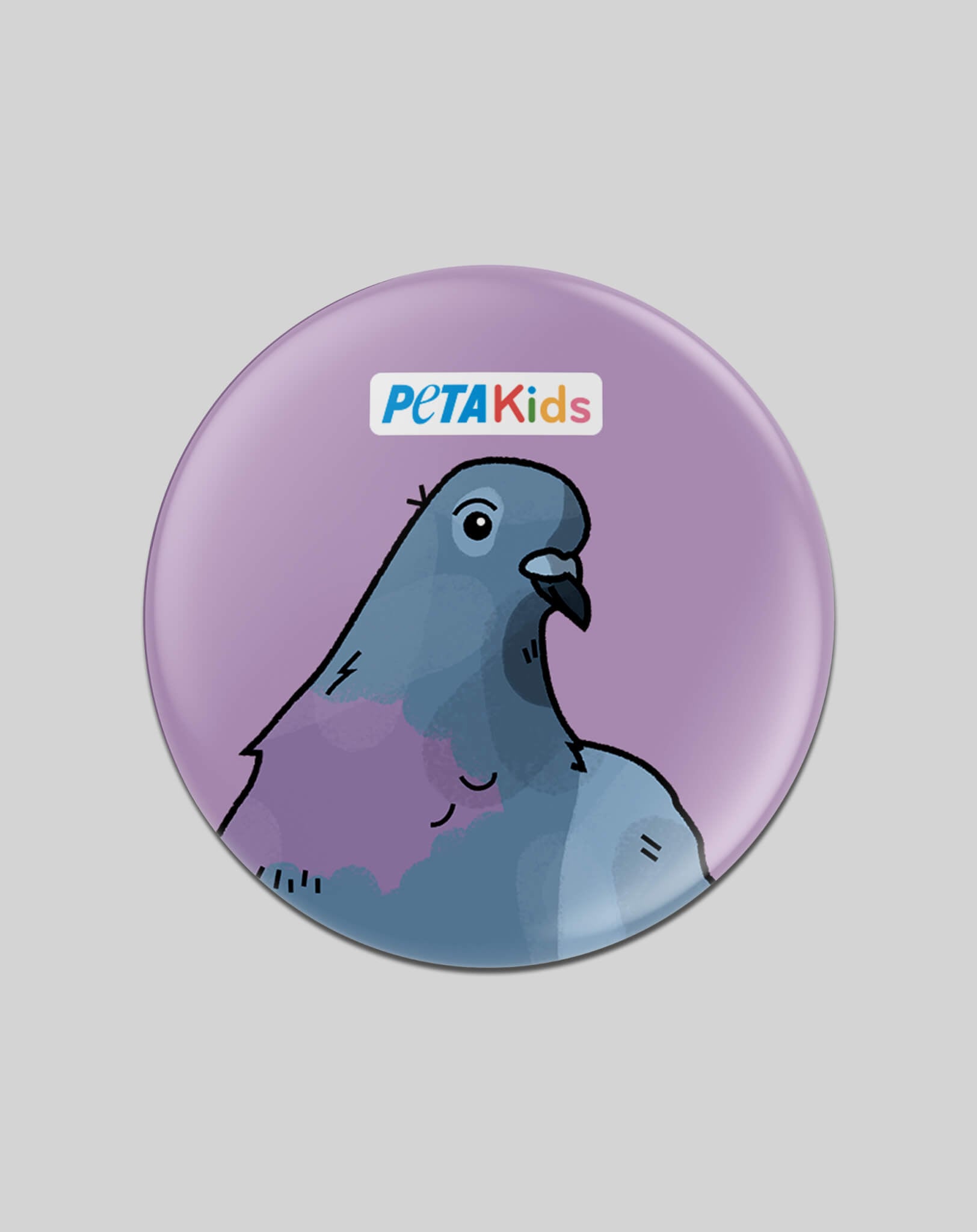 Buttons 30er-Set - Taube